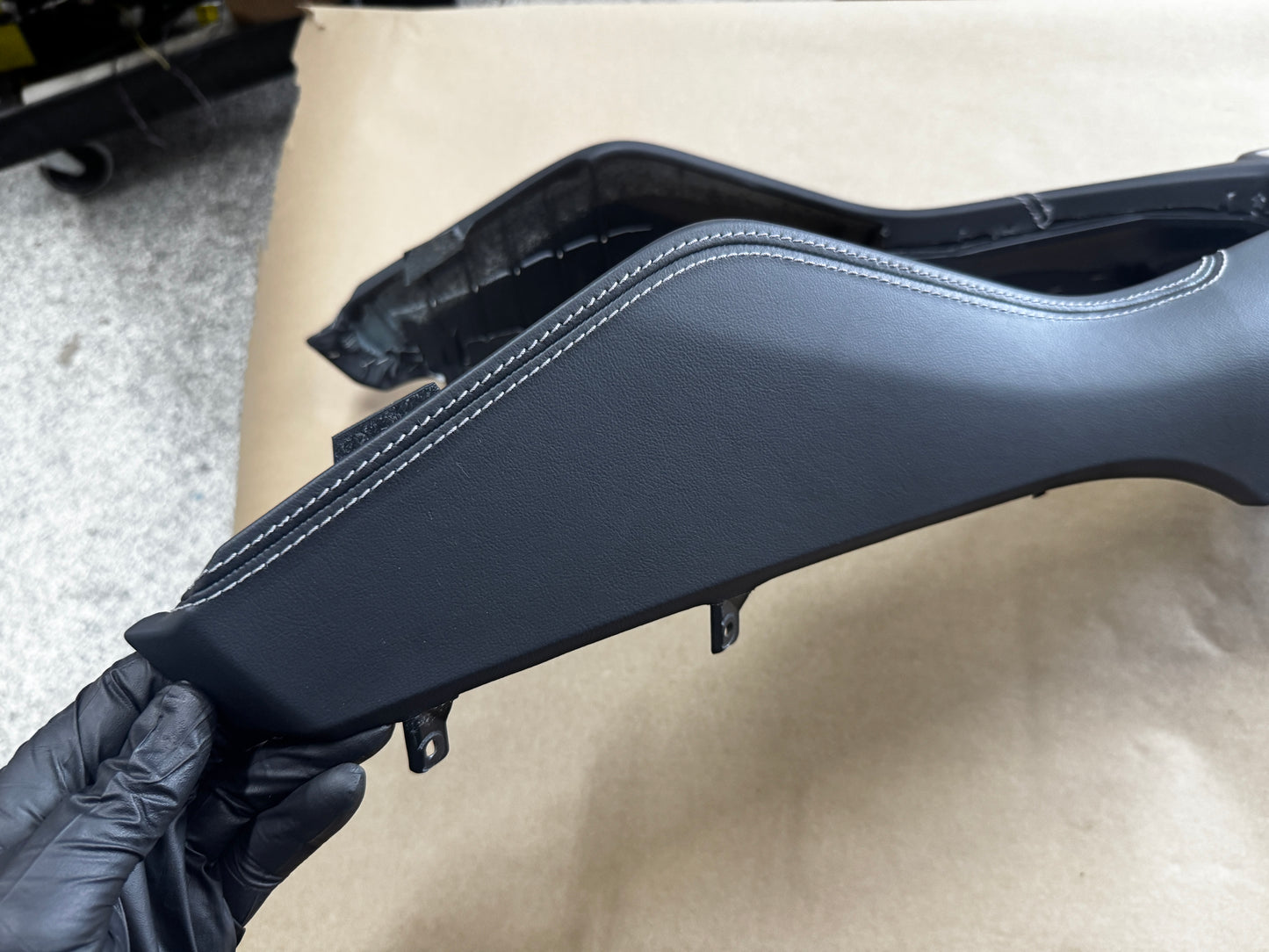 2024-2025 Ford Mustang Center Console Top Leather Wrapped OEM