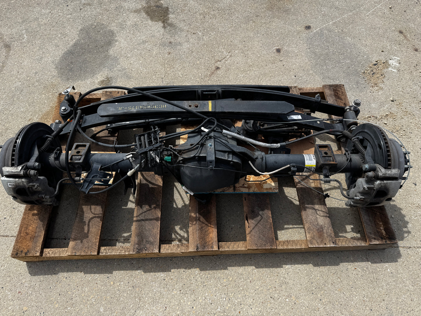 2020-2022 F-250 Super Duty Rear End Axle Assembly 3.55 Differential Gear 44k mi