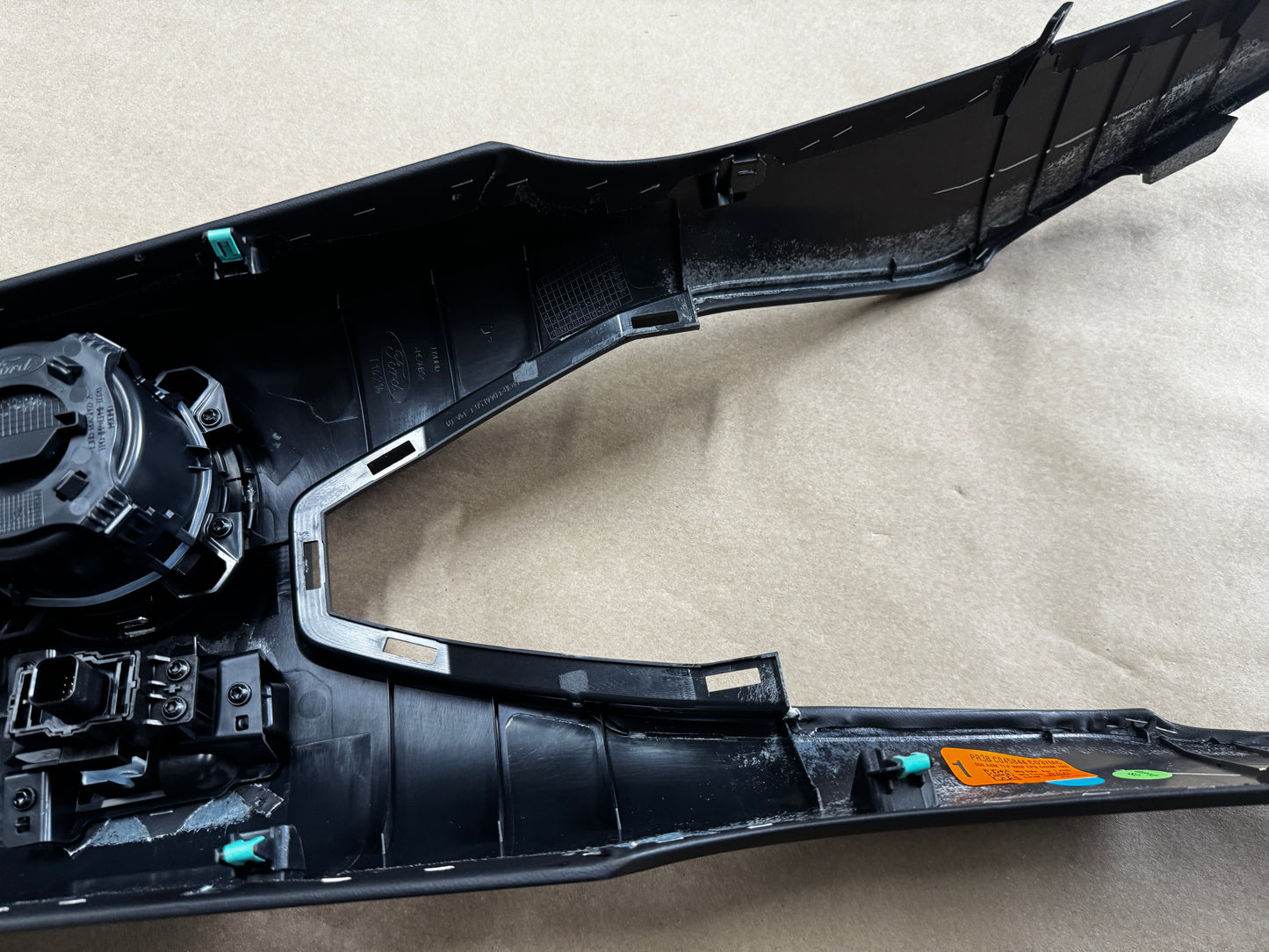2024-2025 Ford Mustang Center Console Top Leather Wrapped OEM