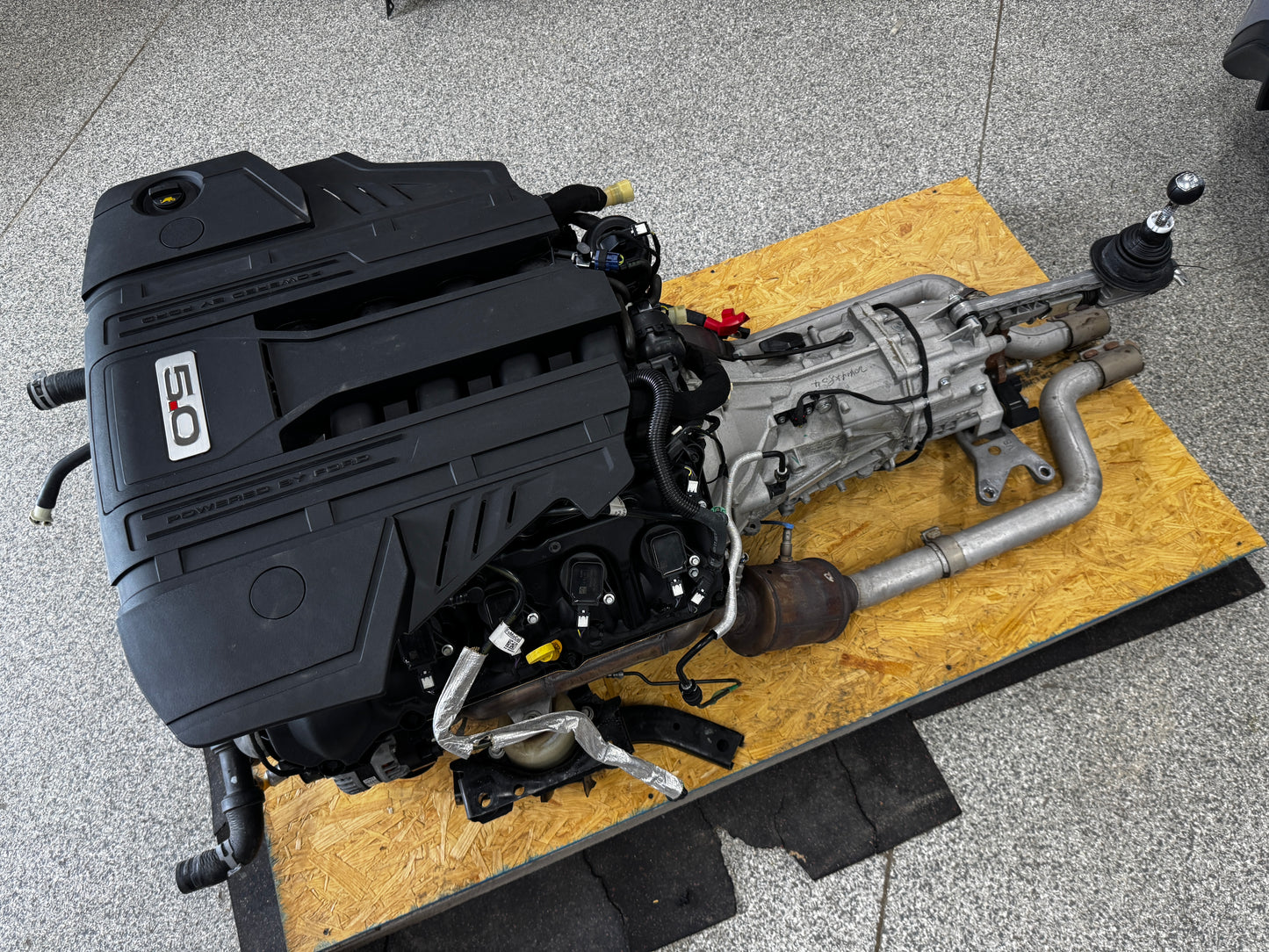 2021 Mustang 5.0 Coyote Gen 3 Engine Drivetrain MT-82 6 Speed Manual 27k mi