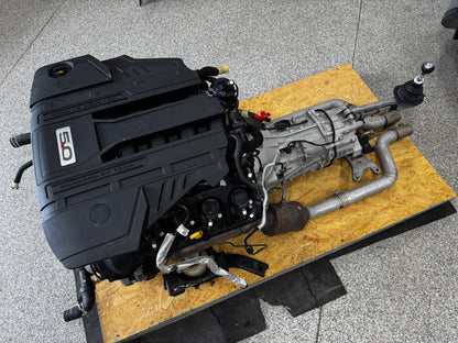 2021 Mustang 5.0 Coyote Gen 3 Engine Drivetrain MT-82 6 Speed Manual 27k mi