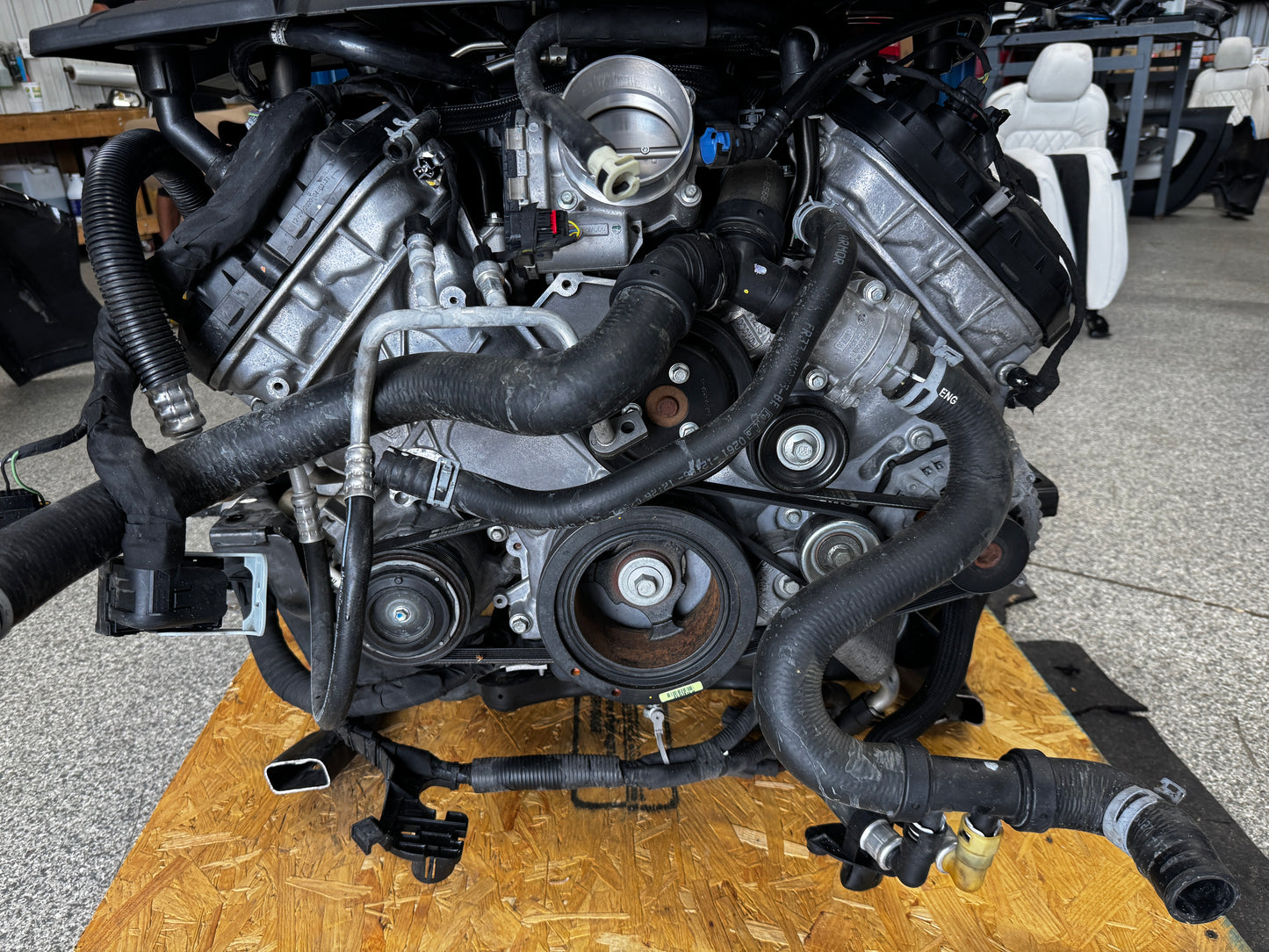 2021 Mustang 5.0 Coyote Gen 3 Engine Drivetrain MT-82 6 Speed Manual 27k mi