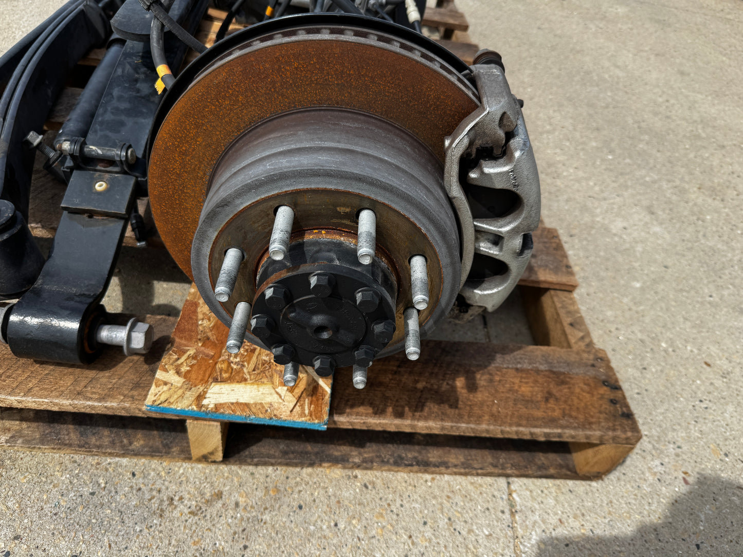 2020-2022 F-250 Super Duty Rear End Axle Assembly 3.55 Differential Gear 44k mi