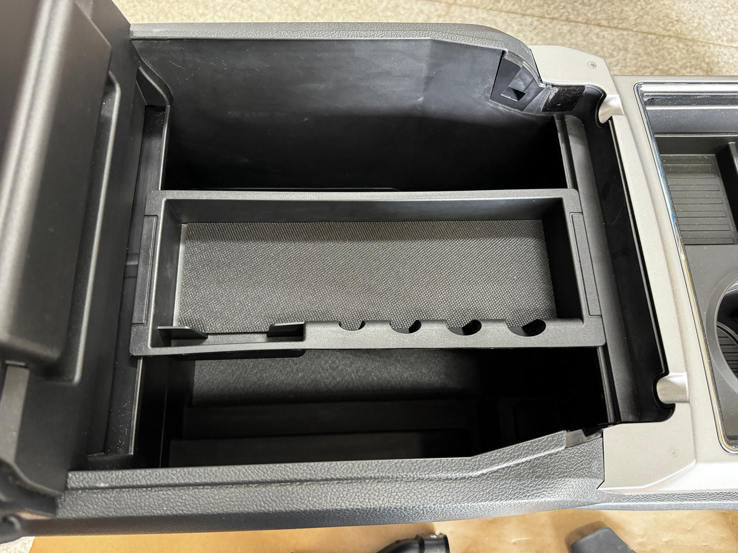 2017-2022 Ford F-350 F-250 Super Duty Center Console Black