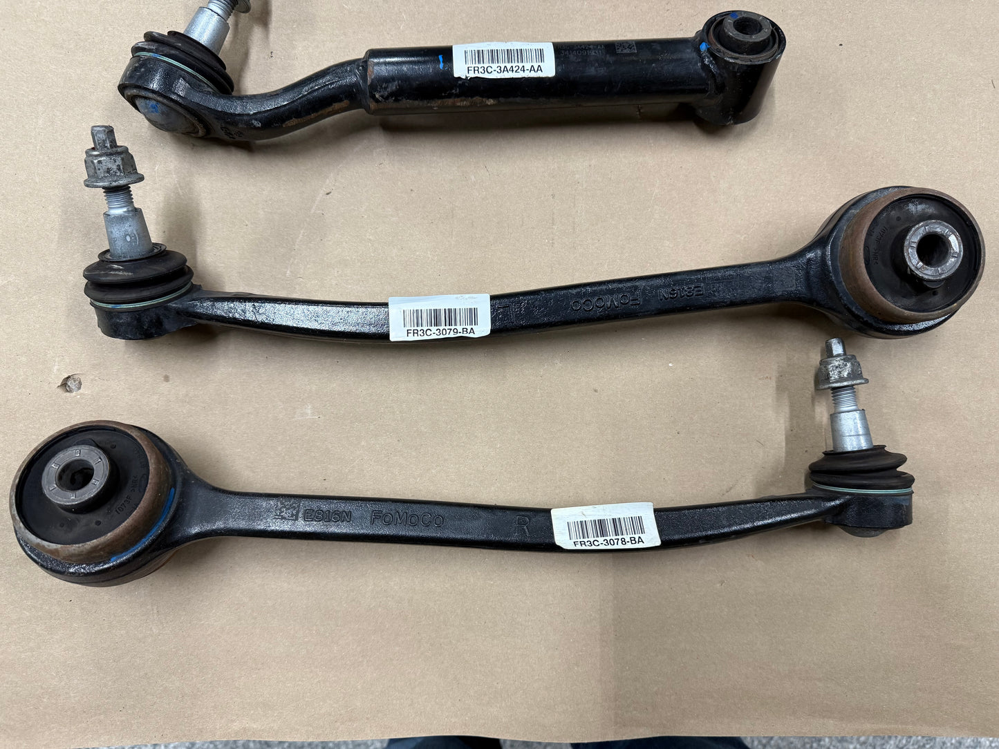2015-2023 Ford Mustang GT RH LH Side Front Control Arms Frontward Rearward