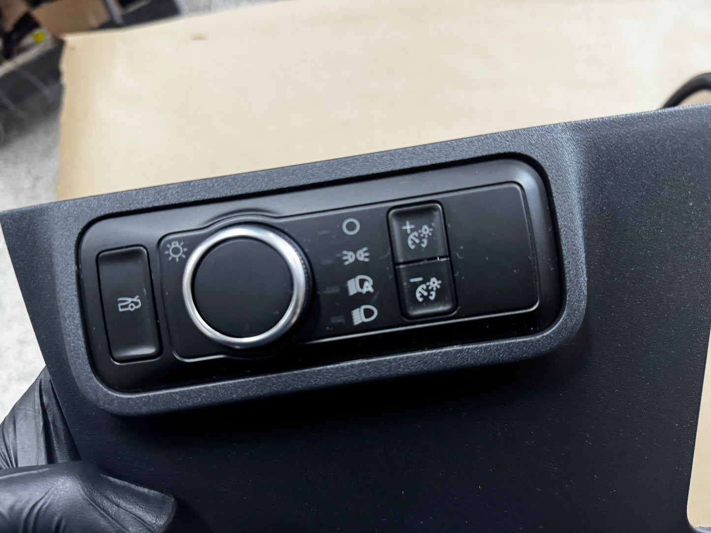 2024 2025 Mustang Headlight Panel Trim Switch Knob - OEM