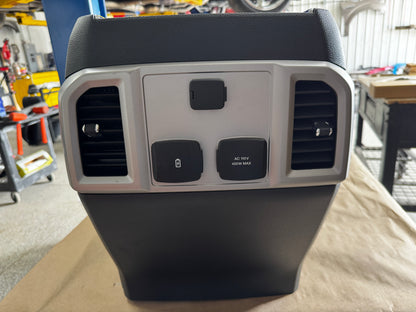 2017-2022 Ford F-350 F-250 Super Duty Center Console Black