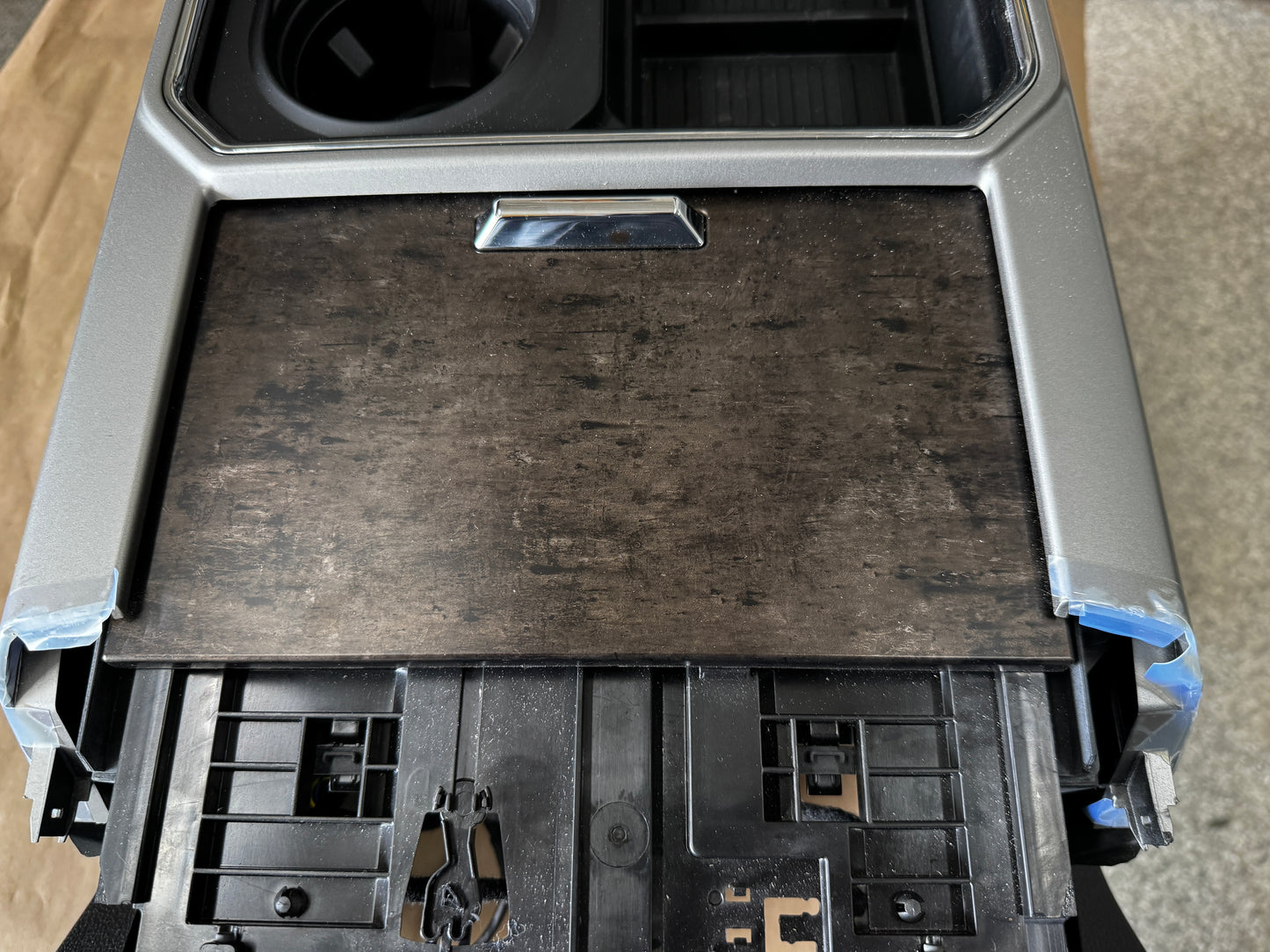 2017-2022 Ford F-350 F-250 Super Duty Center Console Black