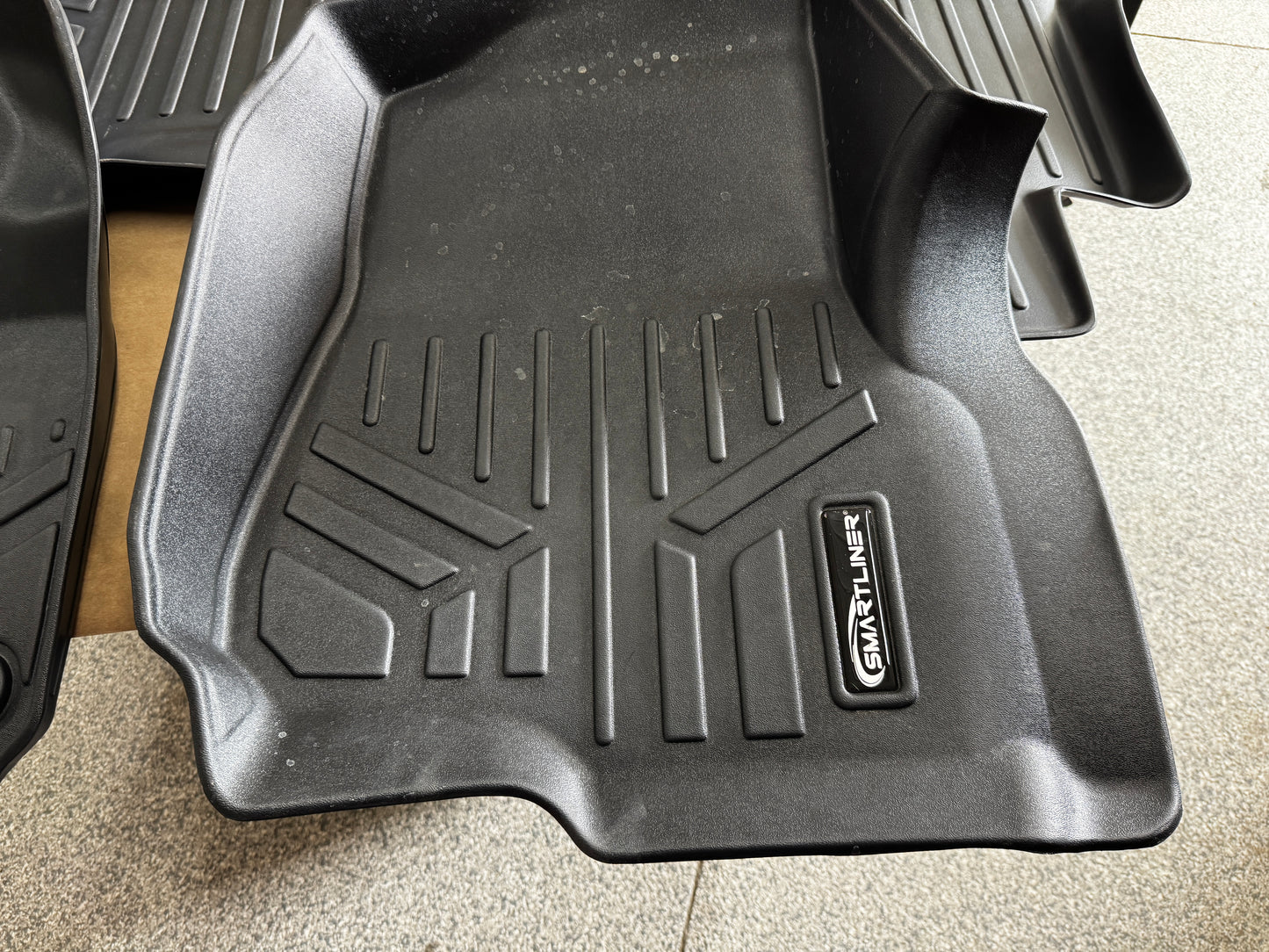 2017-2026 Ford F-250 F-350 Black  Smartliner Front Rear Floor Mats