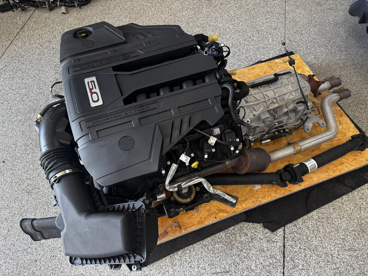 2023 Mustang 5.0 Coyote Gen 3 Engine Drivetrain 10R80 Automatic Auto 49k mi