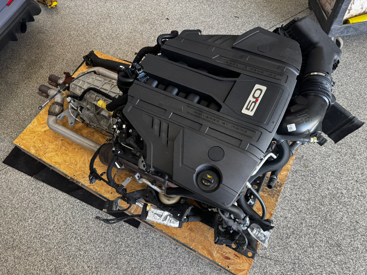 2023 Mustang 5.0 Coyote Gen 3 Engine Drivetrain 10R80 Automatic Auto 49k mi