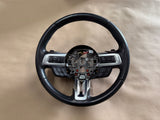 2018-2023 Mustang Leather Steering Wheel Automatic Paddle Shifters