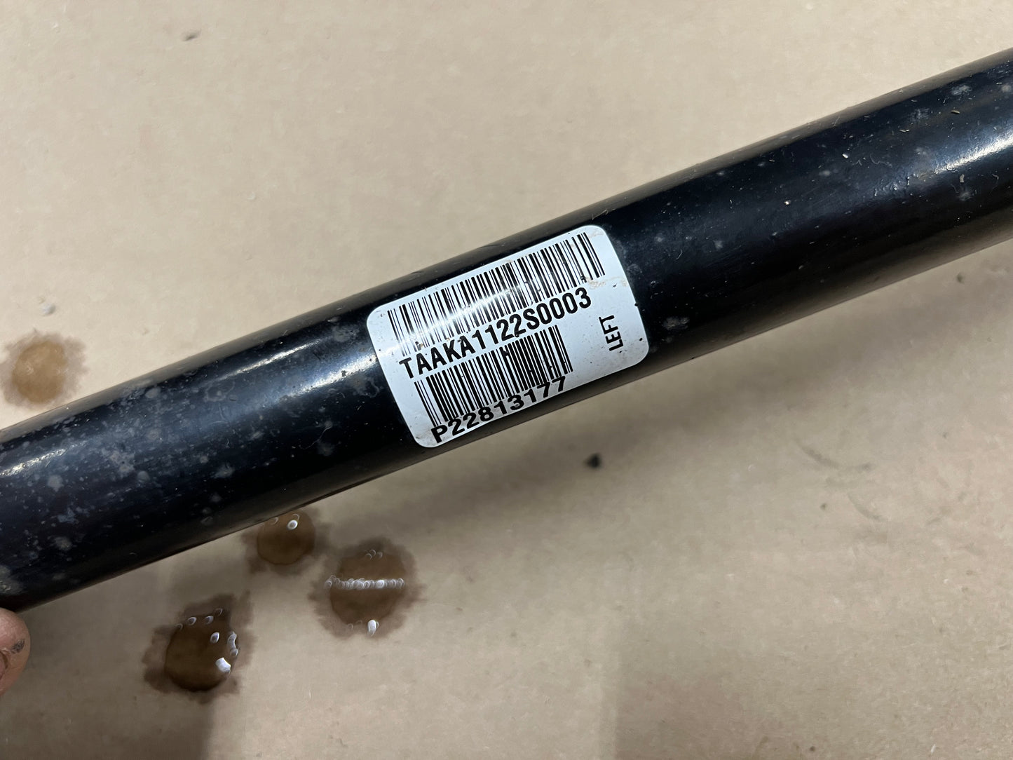 2010-2015 Chevrolet Camaro SS LH Driver Side Rear Half Shaft Axle