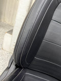 2015-2017 Ford Mustang GT Leather Front Rear Seats Black Heated Cooled