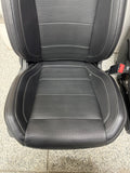 2015-2017 Ford Mustang GT Leather Front Rear Seats Black Heated Cooled