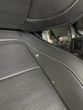 2015-2017 Ford Mustang GT Leather Front Rear Seats Black Heated Cooled