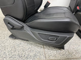 2015-2017 Ford Mustang GT Leather Front Rear Seats Black Heated Cooled