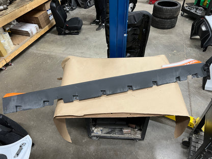 2015-2023 Ford Mustang GT V6 LH Side Skirt Molding Driver Side "Orange"