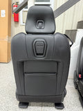 2015-2017 Ford Mustang GT Leather Front Rear Seats Black Heated Cooled
