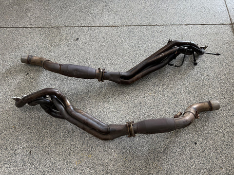 2018-2023 Mustang GT Corsa Performance 3" Long Tube Headers/High Flow Cats