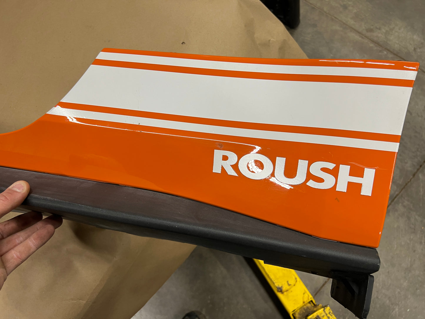2015-2023 Ford Mustang GT V6 LH Side Skirt Molding Driver Side "Orange"