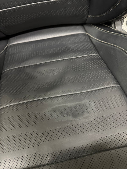 2015-2017 Ford Mustang GT Leather Front Rear Seats Black Heated Cooled