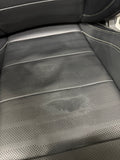 2015-2017 Ford Mustang GT Leather Front Rear Seats Black Heated Cooled