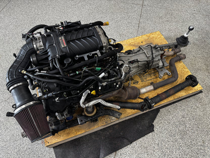 2019 Mustang 5.0 Coyote Gen 3 Engine Drivetrain MT-82 Roush SC Supercharged
