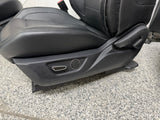 2015-2017 Ford Mustang GT Leather Front Rear Seats Black Heated Cooled
