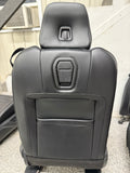 2015-2017 Ford Mustang GT Leather Front Rear Seats Black Heated Cooled
