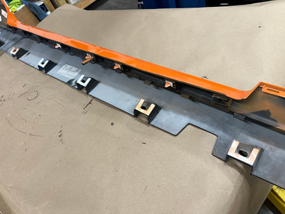 2015-2023 Ford Mustang GT V6 LH Side Skirt Molding Driver Side "Orange"