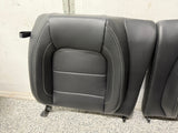 2015-2017 Ford Mustang GT Leather Front Rear Seats Black Heated Cooled