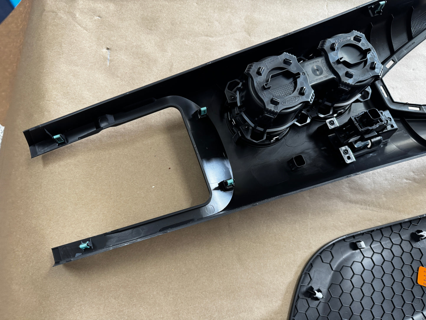 2024-2026 Ford Mustang Center Console Top Plastic OEM