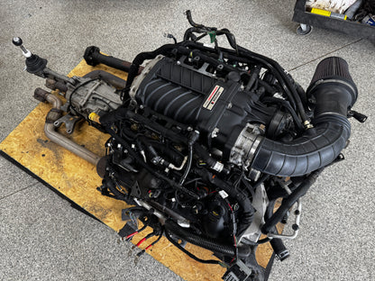 2019 Mustang 5.0 Coyote Gen 3 Engine Drivetrain MT-82 Roush SC Supercharged