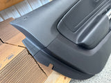 2018-2023 Ford Mustang GT LH Driver Leather Insert Door Panel Grey Stitching