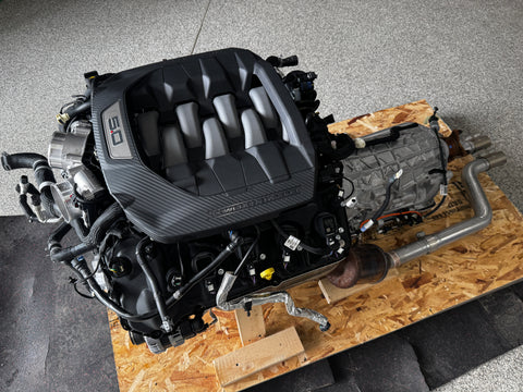2025 Mustang 5.0 Coyote Gen 4 Engine Drivetrain 10R80 Transmission S650 1100 mi