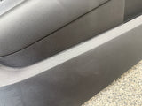 2018-2023 Ford Mustang GT LH Driver Leather Insert Door Panel Grey Stitching