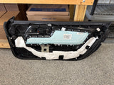 2018-2023 Ford Mustang GT LH Driver Leather Insert Door Panel Grey Stitching