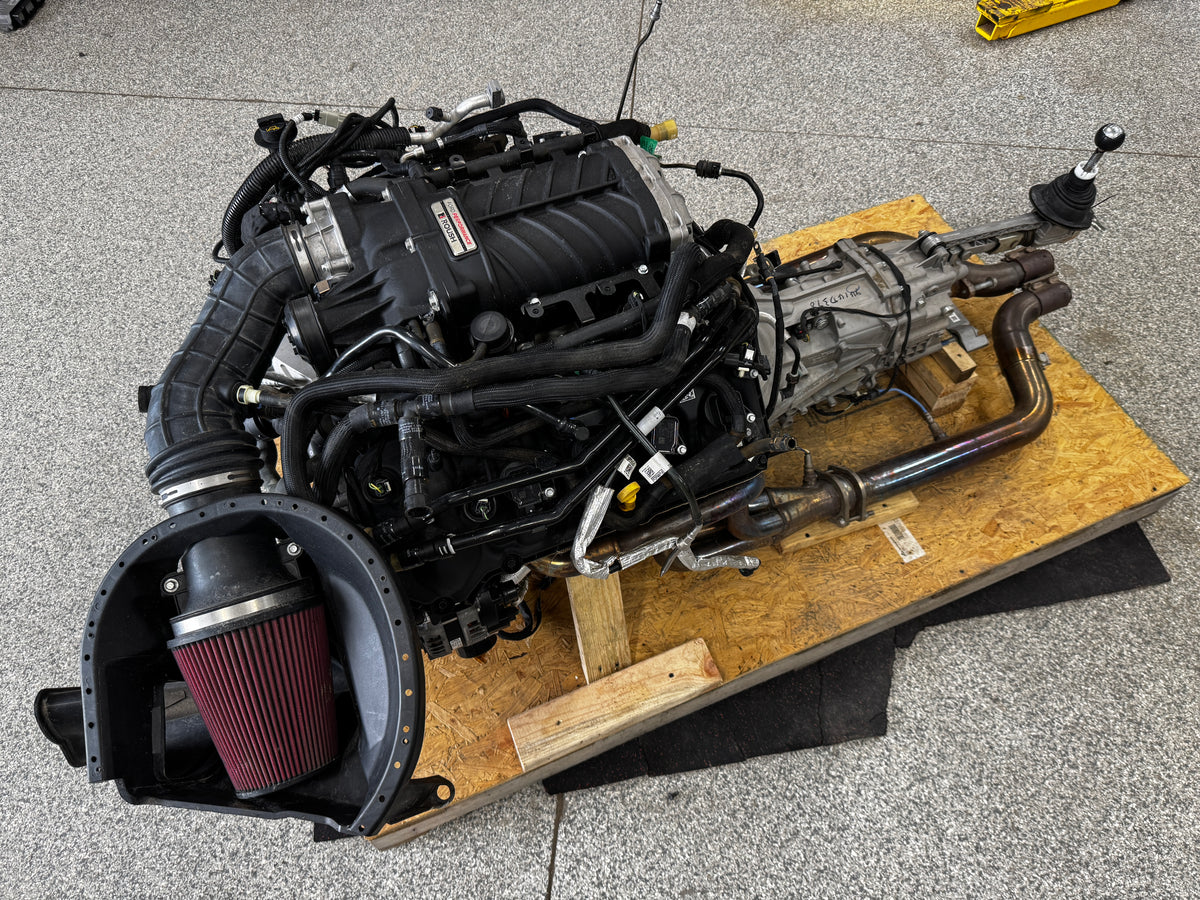 2020 Mustang 5.0 Coyote Gen 3 Engine Drivetrain MT-82 Roush SC Supercharged 11k