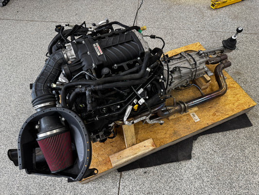 2020 Mustang 5.0 Coyote Gen 3 Engine Drivetrain MT-82 Roush SC Supercharged 11k