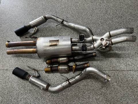 2023-2025 Ford F-150 Raptor R 5.2 OEM Cat Back Exhaust System Kit 8k miles