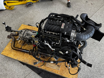 2020 Mustang 5.0 Coyote Gen 3 Engine Drivetrain MT-82 Roush SC Supercharged 11k