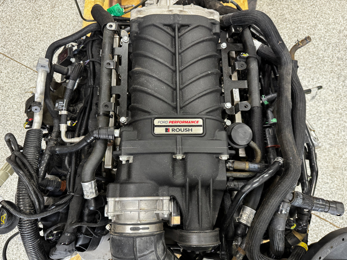 2020 Mustang 5.0 Coyote Gen 3 Engine Drivetrain MT-82 Roush SC Supercharged 11k