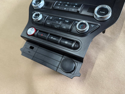 2018-2023 Ford Mustang GT Face Plate Radio Trim Piece