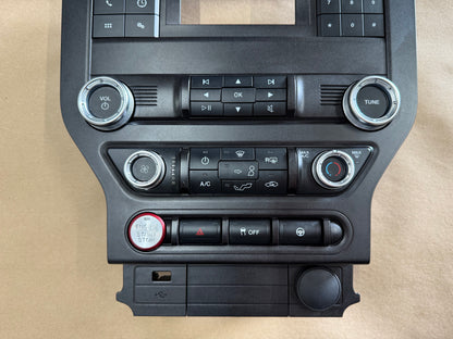 2018-2023 Ford Mustang GT Face Plate Radio Trim Piece