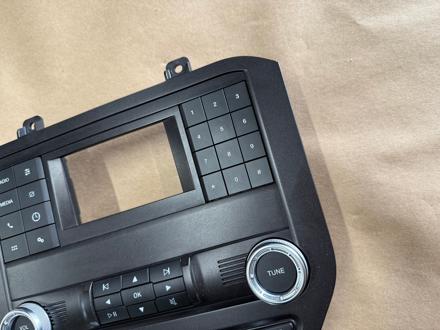 2018-2023 Ford Mustang GT Face Plate Radio Trim Piece