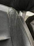 2010-2015 Chevy Camaro SS Black Leather Seats Front & Rear Coupe