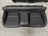 2010-2015 Chevy Camaro SS Black Leather Seats Front & Rear Coupe