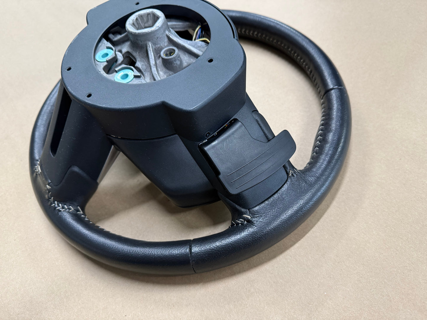 2015 Ford Mustang GT 50th Anniversary Leather Steering Wheel "Auto"