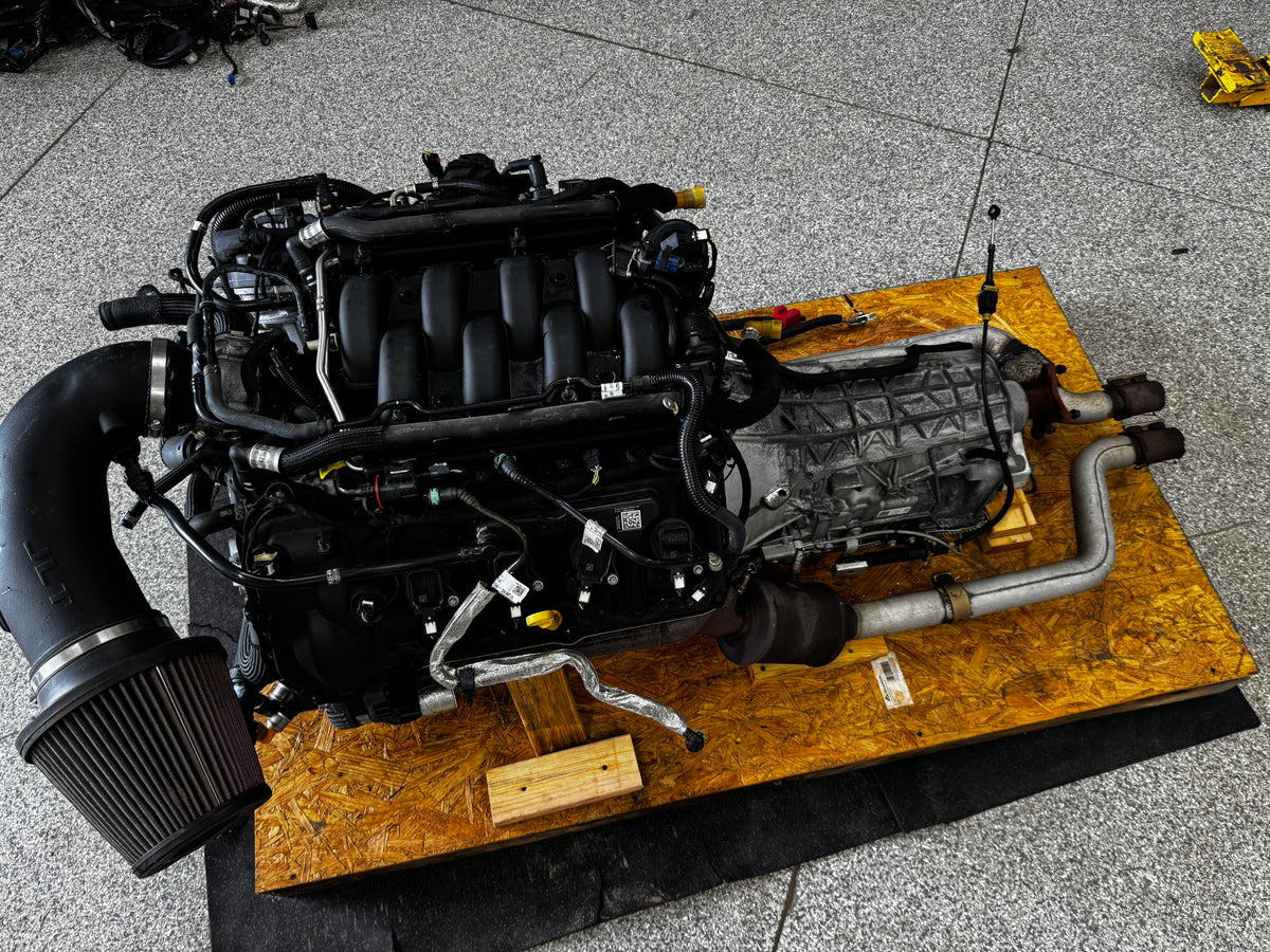 2022 Mustang 5.0 Coyote Gen 3 Engine Drivetrain 10R80 Automatic Auto